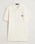 Fred Perry Clubhouse Embroidered Polo Ecru