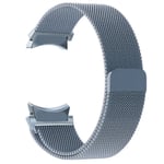 20mm band för Samsung Galaxy Watch 6/5/4/Classic 47mm 43mm 40mm 44mm Milanese Loop Armband correa Galaxy Watch 5 pro 45mm rem Space-gray