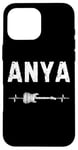 Coque pour iPhone 16 Pro Max Anya Guitare Battement De Coeur Musique Guitariste