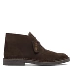 Clarks Homme Desert BT Evo Derby, Dark Brown Suede, 41.5 EU