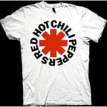 Red Hot Chili Peppers Unisex T-Shirt: Red Asterisk (Small)