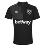 Umbro Mens 23/24 West Ham United FC Polo Shirt - L
