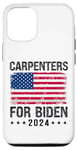 Coque pour iPhone 15 Charpentiers pour Biden 2024
