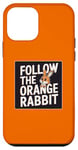 iPhone 12 mini Follow the Orange Rabbit - Bitcoin Cryptocurrency Crypto Case