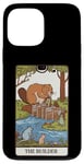 iPhone 13 Pro Max Fun Tarot Card The Builder Beaver Building Spiritual Reader Case