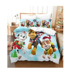 Paw Patrol Polyester Påslakan Set 240x220cm med 2 örngott