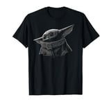 Star Wars The Mandalorian The Child Dark Portrait T-Shirt