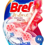 4x Bref Tablette Wc Solide 4 Boules Deluxe Magnoli Fabriqué en Allemagne