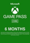 6 Months Xbox Live Gold | Game Pass Core for Xbox One/X/S (Quick delivery)