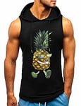 HOTCAT Debardeur Homme Débardeur de Sport T-Shirt Gilet sans Manche Maillot Bodybuilding Tank Top Stretch Fitness Gym