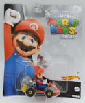 Hot Wheels The Super Mario Bros Movies - Mario in Standard Kart.