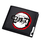 Mini Office Depot Demon Slayer: Kimetsu no Yaiba Short Wallet, Cute Cartoon PU Leather Short Folding Wallet Coin Purse Gift for Men Women and Anime Fan(Style 40)