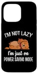 Coque pour iPhone 14 Pro Max Funny Power Saving Ruby Cavalier King Charles Spaniel Lover