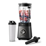 PHILIPS HR3041/00 Blender 1200W effekt, 0.7L, ProBlend Plus kniver, hurtigmikser, enkel rengjøring