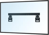 Support Mural Ultra-Mince Pour 43 À 100 Pouces, Support Mural Pour Téléviseurs À Écran Plat, Charge Max. 75 Kg, Max. Vesa 600X400 Mm Compatible Avec Les Téléviseurs Samsung Frame (2021-2023)