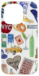 iPhone 14 Pro New York City Retro NY Y2K Collage Case