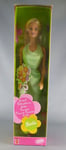 Barbie - Barbie Bouquet robe verte - Mattel 2001 (ref. 53858)