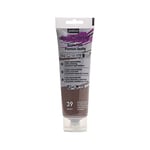 Pébéo Peinture Acrylique Texture Crème pour la Décoration - Finition nacrée - 120 ML - Brun Varech