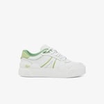 Lacoste Sneakers L002 Evo femme en cuir Taille 42 Blanc/vert Clair