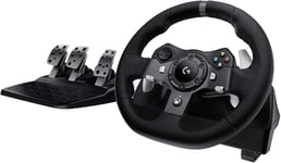 G920 Driving Force Aluminium, Noir Usb Volant + Pédales Pc, Xbox One.[V1341]