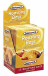 12 Large Roasting Bags Microwave Oven Cooking Poultry Chicken Turkey Meat Fish