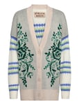 Stella Nova Jaquard And Knitted Cardigan Multi/patterned