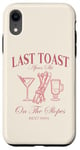 iPhone XR Last Toast On The Slopes Bachelor Skiing Bridal Best Man Case