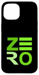 Coque pour iPhone 15 Vert Zeroed In! Green Graphic