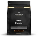 Protein Works - 100% Protéines, 2.5 kg, Mélange Riche en Protéines, 83 Portions, Caramel salé