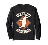 Penguin Whisperer Vintage Classic Retro Animal Love Long Sleeve T-Shirt