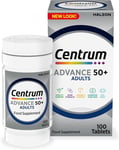 Centrum Advance 50+ Multivitamin Tablets for Men and Women, Vitamins with 24 C,