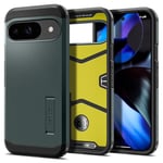 Spigen Tough Armor Case Compatible with Google Pixel 9/9 Pro - Abyss Green