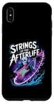 iPhone XS Max Strings Of The Afterlife Skeleton Rocker Rock Music Case