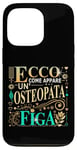 Coque pour iPhone 13 Pro Osteopata Figa Idee Regalo Per Osteopata Originale Donna