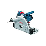 Bosch Professional scie plongeante GKT 55 GCE (1 400 W, avec lame Best for Wood, diamètre de lame 165 mm, clé mâle pour vis à six pans creux, dans carton)