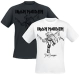 Iron Maiden Trooper - Doppelpack T-Shirt black white