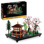 LEGO Icons Tranquil Garden, Botanical Zen Garden Kit for Adults with Lotus Flowers, Customisable Desk Decoration, Inspired by Japanese Traditions, Mindful Gardening Gift for Women and Men 10315