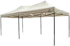 All Seasons Gazebos 3m x 6m Pop Up Garden Gazebo - Beige