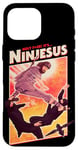 iPhone 16 Pro Max It's Ninjesus 80s Action Movie Atheist Christian Ninja Jesus Case