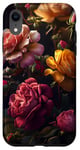 Coque pour iPhone XR Rose Garden Fleur Art Moody Floral Femme Esthétique