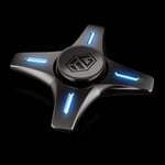 Glow in The Dark Spinning Toys Luminous Fidget Spinner Space UFO Sensory Gadget Finger Hand Spinner Metal High Speed Seel Bearing Best Gift ADHD Anxiety Focus Party Favors Prizes for Kids Adults