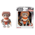 Star Wars Matel Figurine Peluche Sonore Babu Frik 23 cm Inspiree de l'Épisode 9, Jouet à Collectionner pour Fans et Enfants das 3 ans, GXB50 Exclusivité sur Amazon