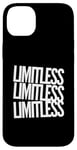 iPhone 14 Plus One Word Funny Text Design Of Limitless Quotes Case