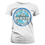 Hybris A1A Car Wash Girly T-Shirt (White,XL)