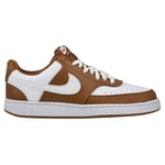 Nike Sneaker Court Vision Low Next Nature - British Tan/hvit Dame, størrelse 38½