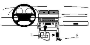 BMW 520-540/M5 E39 96-03, Konsol