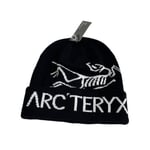 Arcteryx Bird Head Svart Toque Beanie Hatt Keps Marinblå Navy