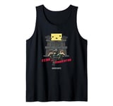 Minecraft Halloween Steve & Alex Fear The Vindicator Tank Top