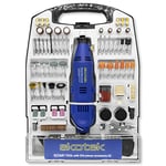 Skotek Corded Rotary Tool 234Pc Accessory Set, 135W Variable Speed 8000-33000RPM, Ideal for DIY Projects, Woodwork, Hobby Craft & Dremel Multi Tool Compatible with Carry Case Included