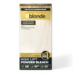 Jerome Russell Bblonde High Lift Bleach Powder - Hair Bleach for Blonde to Dark Brown Hair Colour with Mineral Oils for Hair Care, Blonde Hair Dye Lifts 6-9 Shades, Pack of 4 Sachets inside (4x 25g)